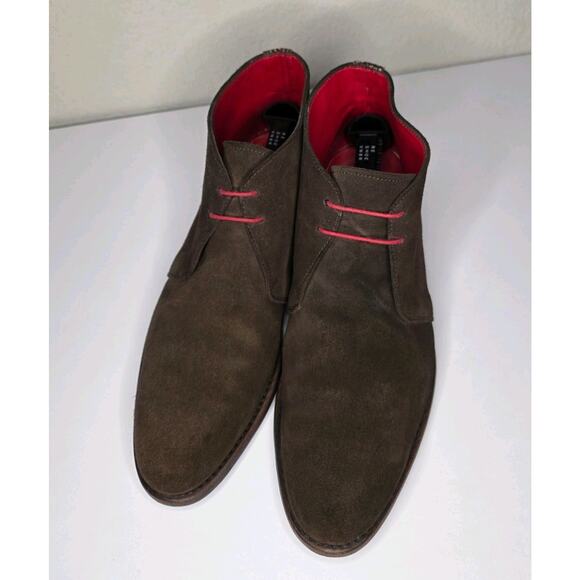 Rye 51 Men\'s Suede Chukka Boots Size 10 Goodyear Welt Rare Luxury Designer Shoes main image 15
